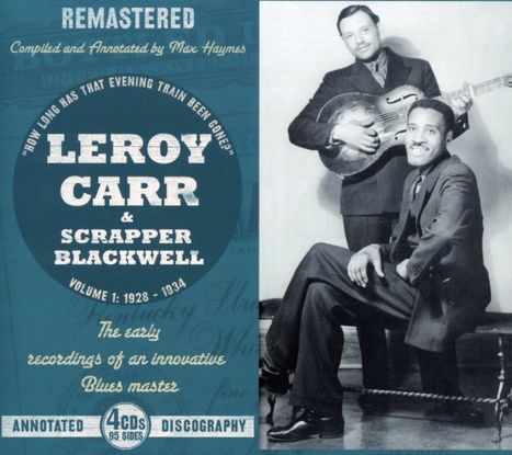 Leroy Carr: Leroy Carr Vol.1: 1928-1934, 4 CDs