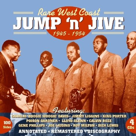 Rare West Coast: Jump'n'Jive, 4 CDs