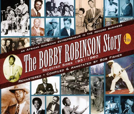 Various Artists: Bobby Robinson Story  1951-196, 4 CDs