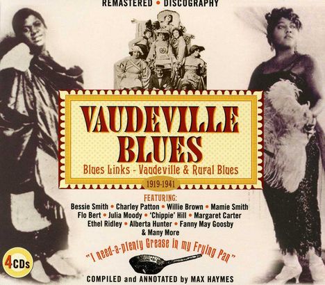 Vaudeville Blues, 4 CDs