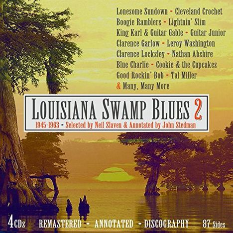 Swamp Blues 2, 4 CDs