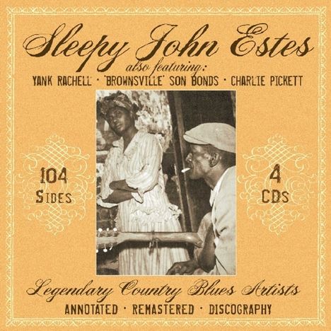 Sleepy John Estes: Legendary Country Blues, 4 CDs