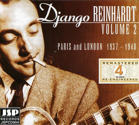 Django Reinhardt (1910-1953): Paris And London 1937 - 1948, 4 CDs