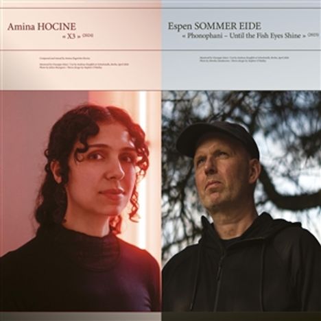 Links: Amina HOCINE, Album X3. Rechts: Espen SOMMER EIDE, Album Phonophani – Until the Fish Eyes Shine.