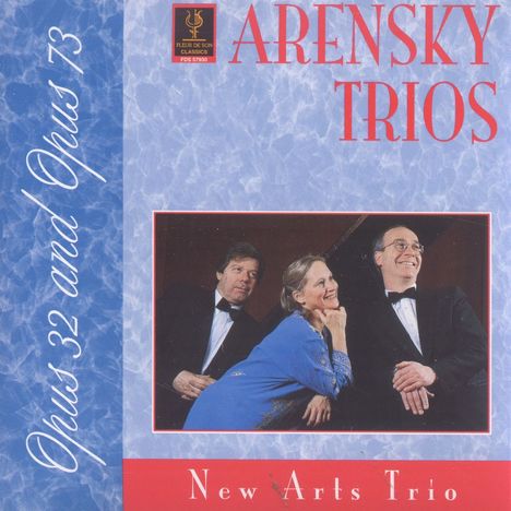 Anton Arensky (1861-1906): Klaviertrios Nr.1 & 2, CD