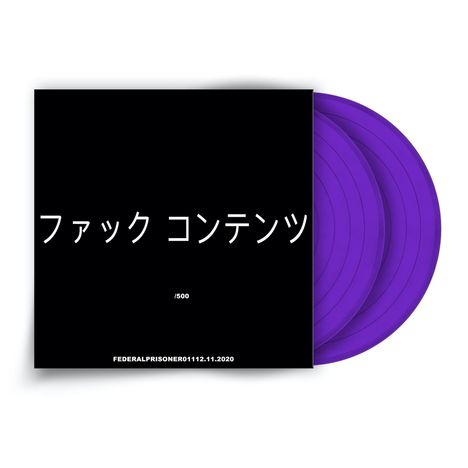 Greg Puciato: Fuck Content (Purple Vinyl) (Limited Recycled Edition), 2 LPs