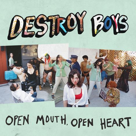 Destroy Boys: Open Mouth Open Heart (Purple Vinyl), LP