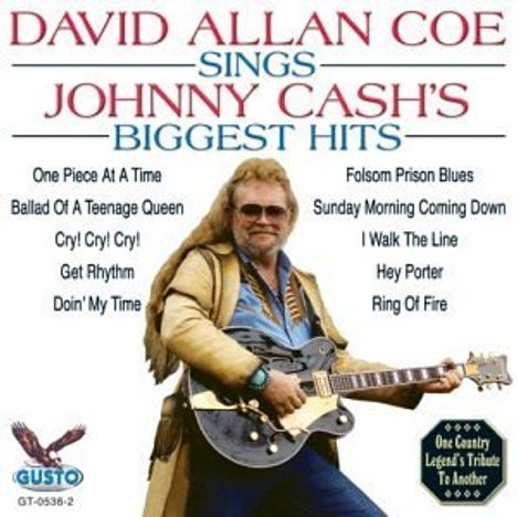 David Allan Coe: Sings Johnny Cash's Biggest Hits, CD