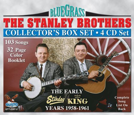 The Stanley Brothers: The Early Years 1958 - 1961, 4 CDs