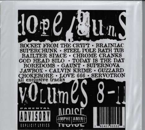 Dope, Guns &amp; Fucking Vol. 8-11, CD