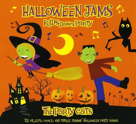 Party Cats: Kid's Dance Party: Halloween Jams, CD