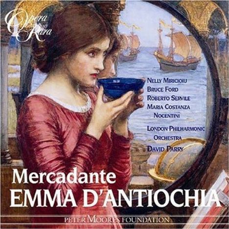 Saverio Mercadante (1795-1870): Emma d'Antiocchia, 3 CDs