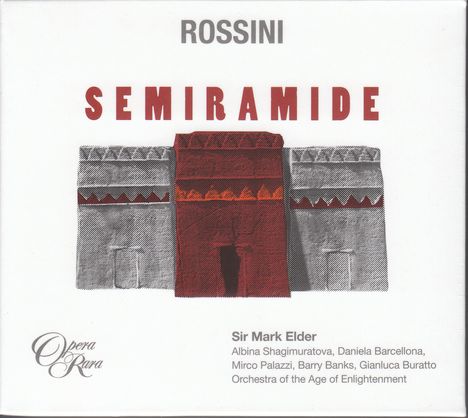 Gioacchino Rossini (1792-1868): Semiramide, 4 CDs