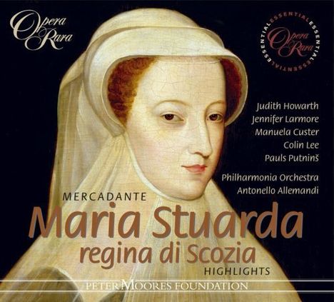 Saverio Mercadante (1795-1870): Maria Stuarda (Ausz.), CD