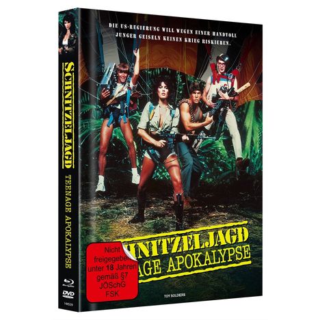 Schnitzeljagd - Teenage Apocalypse (Blu-ray &amp; DVD im Mediabook), 1 Blu-ray Disc und 1 DVD