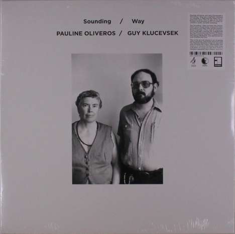Pauline Oliveros &amp; Guy Klucevsek: Sounding / Way, LP