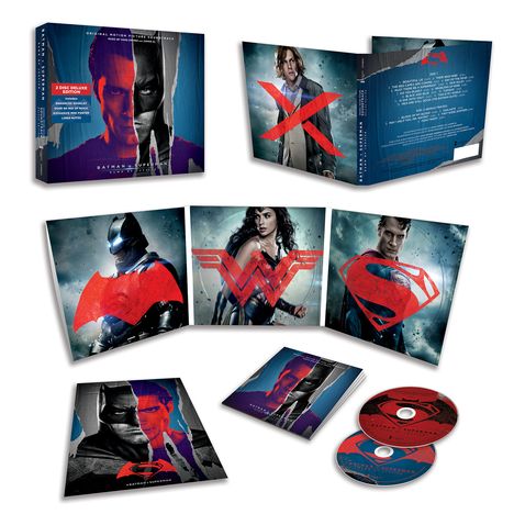 Hans Zimmer &amp; Junkie XL: Filmmusik: Batman V Superman: Dawn Of Justice (Deluxe Version), CD