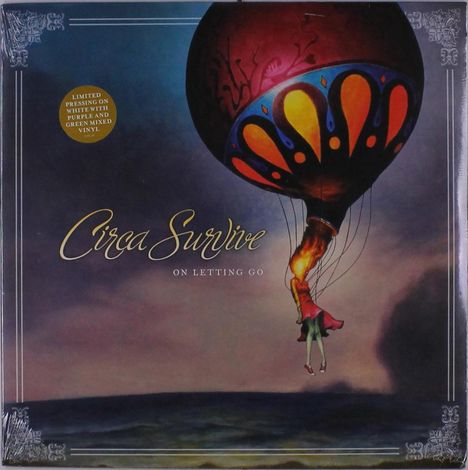 Circa Survive: On Letting Go (Limited Edition) (White W/ Purple &amp; Green Mixed Vinyl), LP