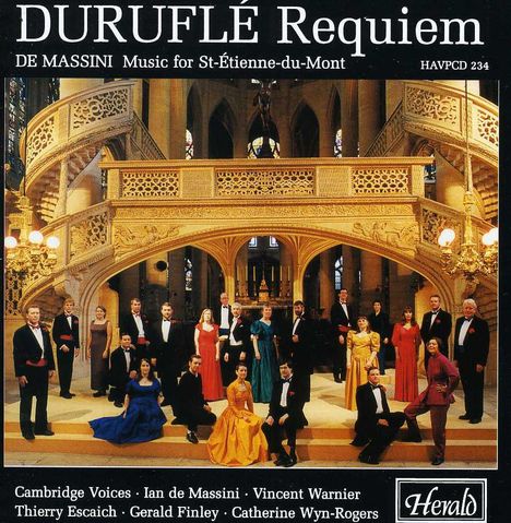 Maurice Durufle (1902-1986): Requiem op.9, CD