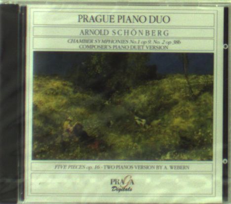 Arnold Schönberg (1874-1951): Kammersymphonien Nr.1 &amp; 2 arr.f.2 Klaviere, CD