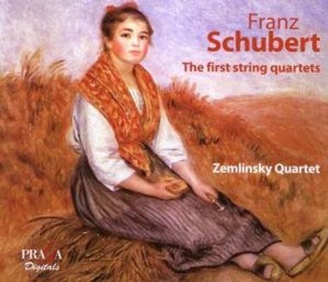 Franz Schubert (1797-1828): Streichquartette Nr.1-11, 4 CDs