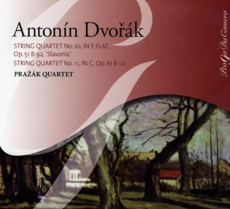 Antonin Dvorak (1841-1904): Streichquartette Nr.10 &amp; 11, CD