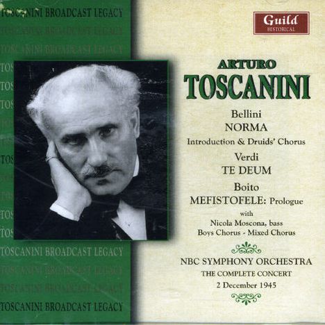 Arturo Toscanini & das NBC Symphony Orchestra - Complete Concert 2.12.1945, CD