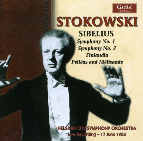 Leopold Stokowski dirigiert Sibelius, CD