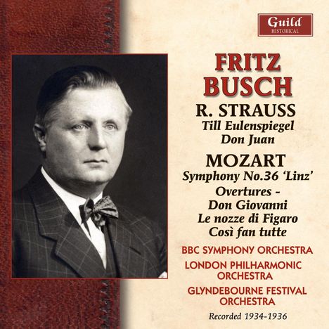 Fritz Busch dirigiert, CD