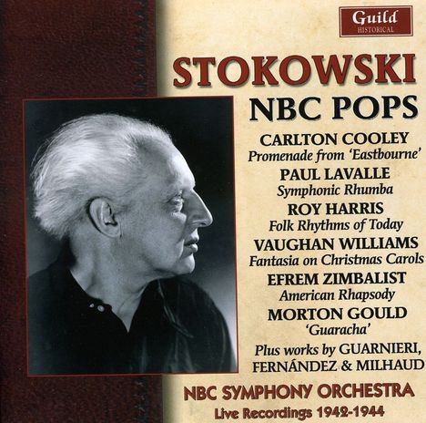 Leopold Stokowski dirigiert das NBC Symphony Orchestra, CD