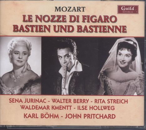 Wolfgang Amadeus Mozart (1756-1791): Die Hochzeit des Figaro, 3 CDs