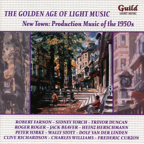 The Golden Age Of Light Music: New Town: Production Music of the 1950s, CD