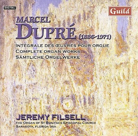 Marcel Dupre (1886-1971): Orgelwerke Vol.8, CD