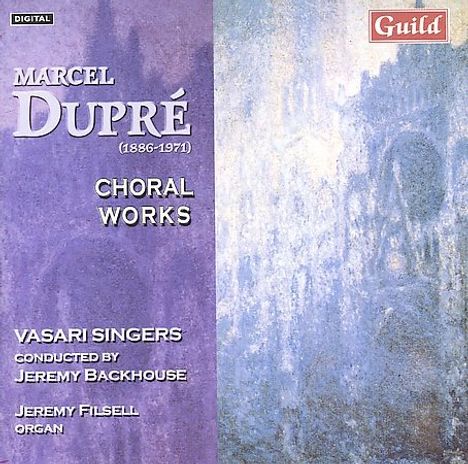 Marcel Dupre (1886-1971): De Profundis, CD