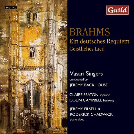 Johannes Brahms (1833-1897): Ein Deutsches Requiem op.45 (Londoner Version), CD