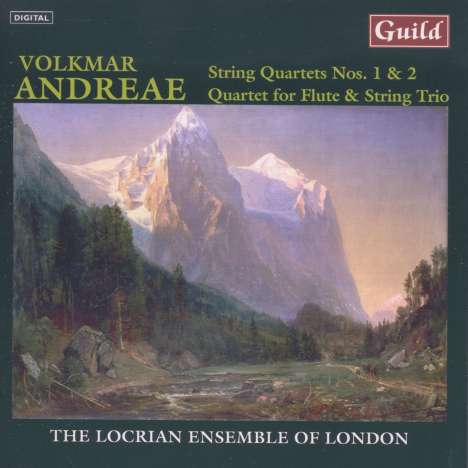 Volkmar Andreae (1879-1962): Streichquartette Nr.1 &amp; 2, CD