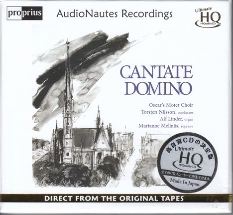 Oscar's Motettkör - Cantate Domino (Ultimate High Quality CD) (Schmuckbox), CD