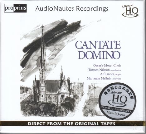 Oscar's Motettkör - Cantate Domino (UHQ-CD) (Schmuckbox), CD