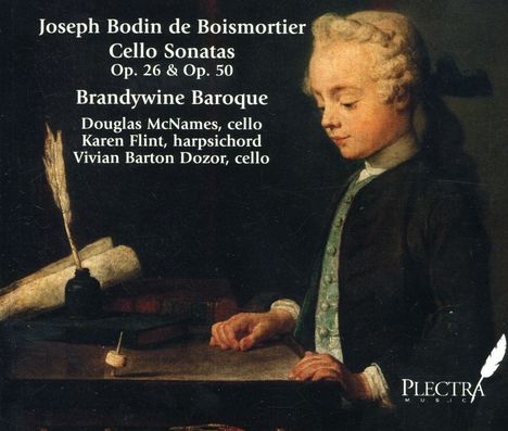 Joseph Bodin de Boismortier (1689-1755): Cellosonaten opp.26 &amp; 50, CD
