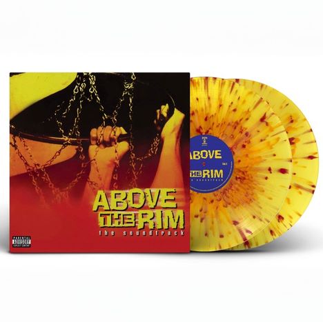 Filmmusik: Above The Rim (Limited 30th Anniversary Edition) (Yellow w/ Red &amp; Orange Splatter Vinyl), 2 LPs