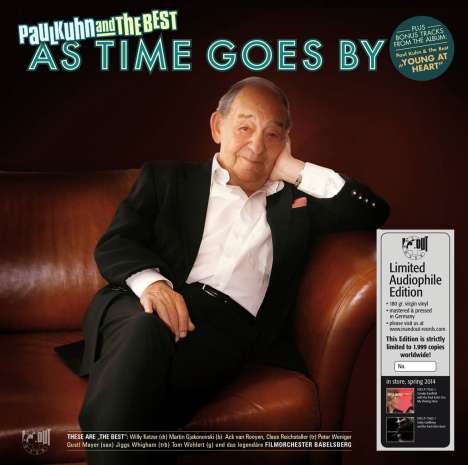 Paul Kuhn (1928-2013): As Time Goes By (+5 Bonustracks) (180g) (Limited Numbered Edition), 2 LPs