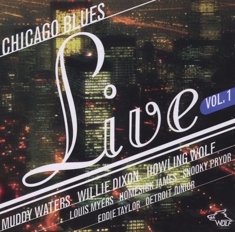 Chicago Blues Live Vol. 1, CD