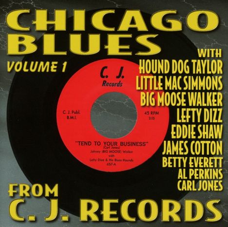 Chicago Blues From C.J. R, CD