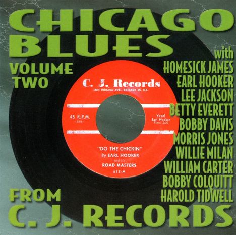 C.J. Records Blues Vol.2, CD