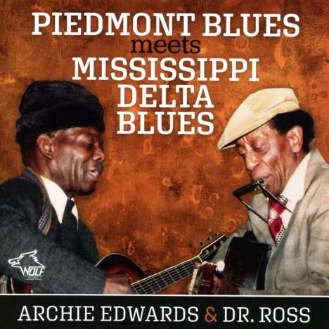 Archie Edwards &amp; Dr. Ross: Piedmont Blues meets Mississippi Delta Blues, CD