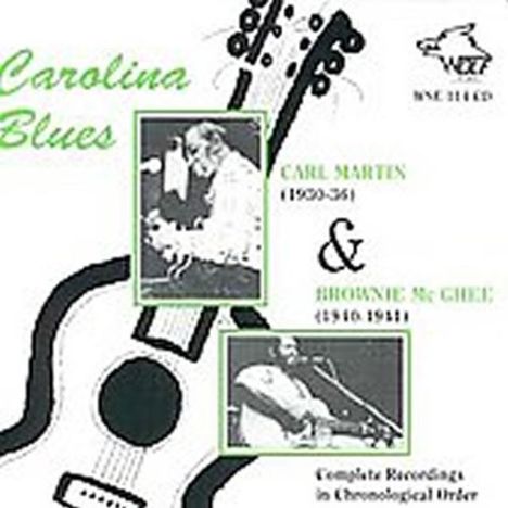 Carl Martin &amp; Brownie M: Carolina Blues, CD