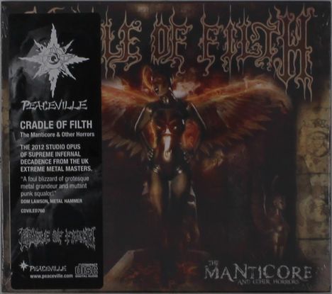 Cradle Of Filth: Manticore &amp; Other Horrors, CD