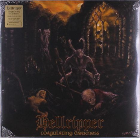 Hellripper: Coagulating Darkness (Gold Vinyl), LP