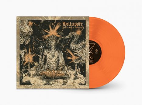 Hellripper: Black Arts &amp; Alchemy (Limited Edition) (Orange Vinyl), LP