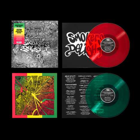 Nightmares On Wax: Smokers Delight (Limited 25th Anniversary Edition) (Green &amp; Red Vinyl), 2 LPs